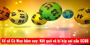 Xổ số Cà Mau hôm nay: Kết quả và bí kíp soi cầu SC88